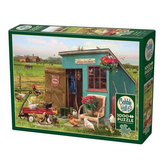 The Happy Hen House 1000pc Puzzle