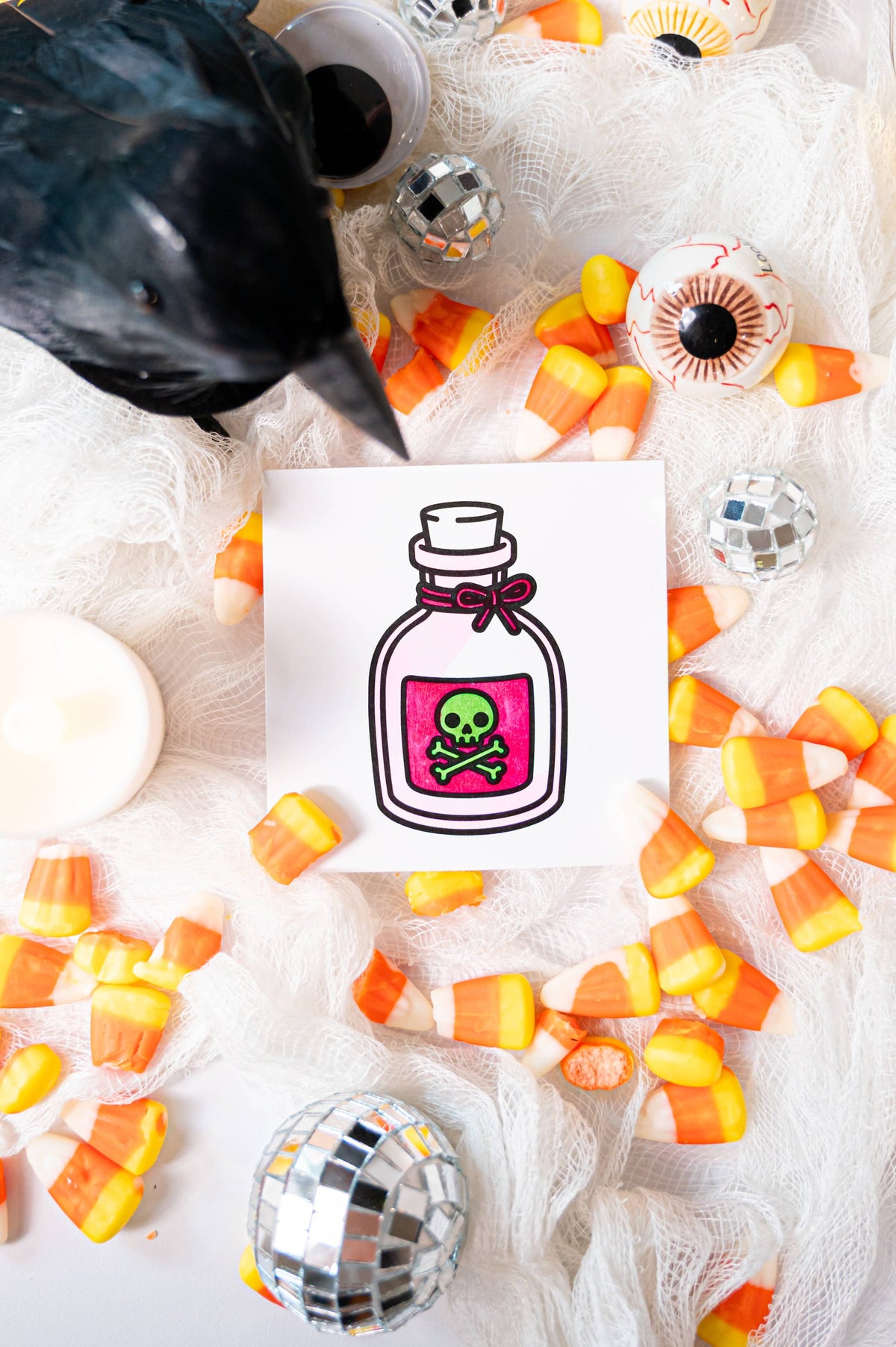 Halloween Mini Coloring Book