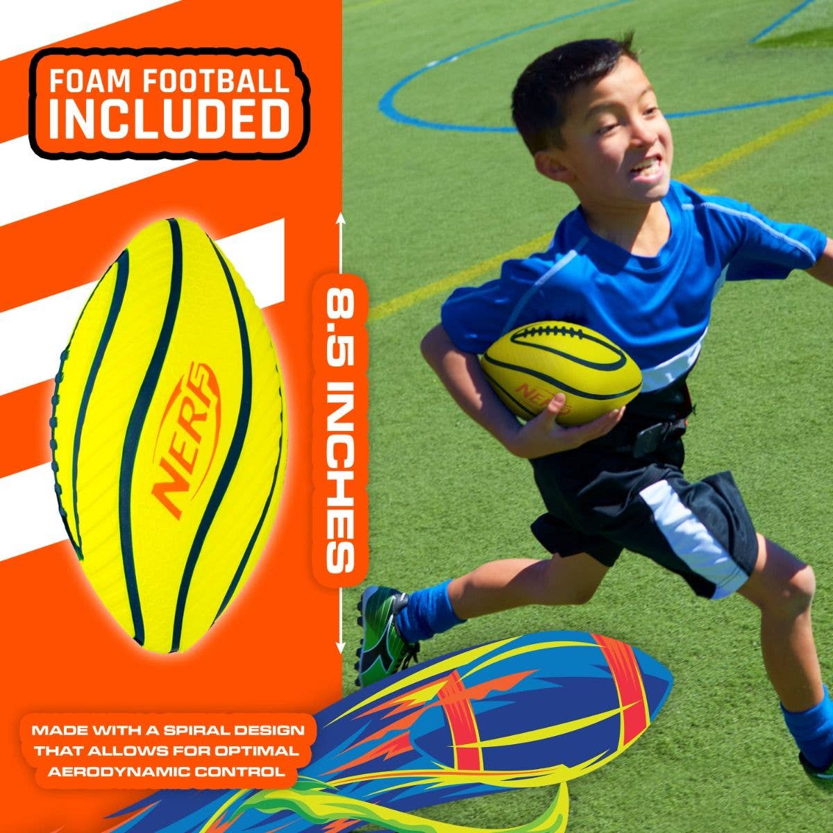 Nerf 10 Player Flag Football Set