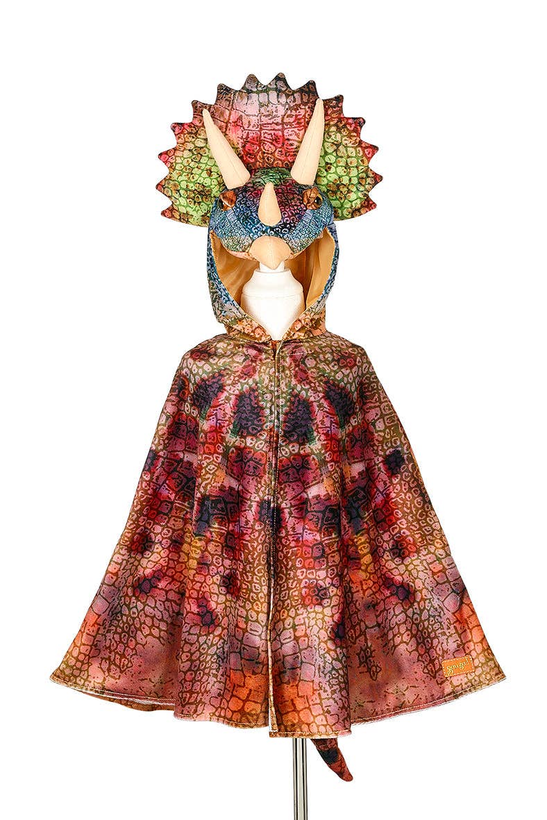 Triceratops Dragon Costume Cape
