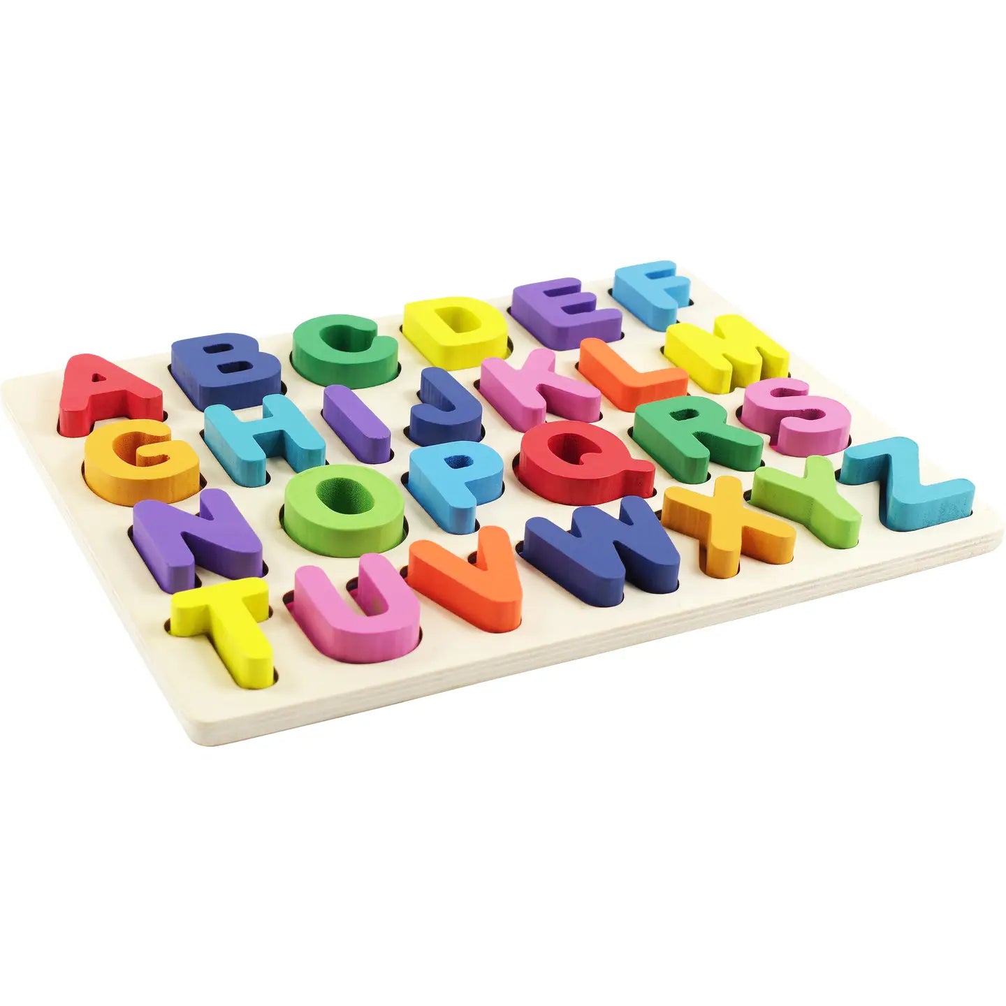 Letters Kids' Wooden Puzzle (26-piece Set)