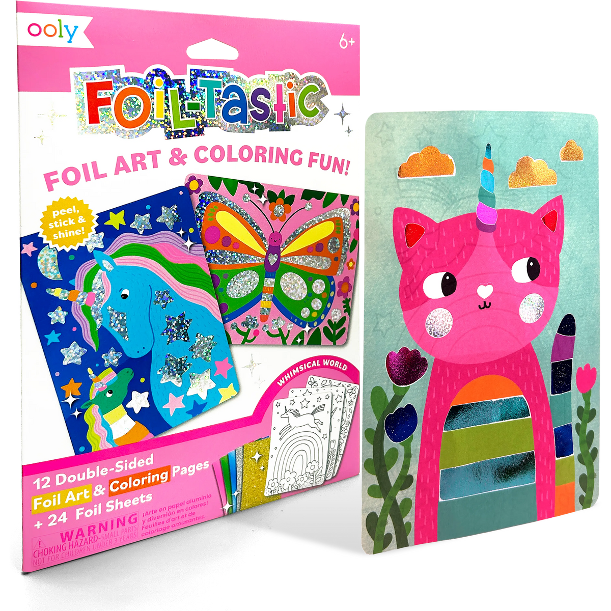 Foil-tastic: Foil Art & Coloring Fun - Whimsical World