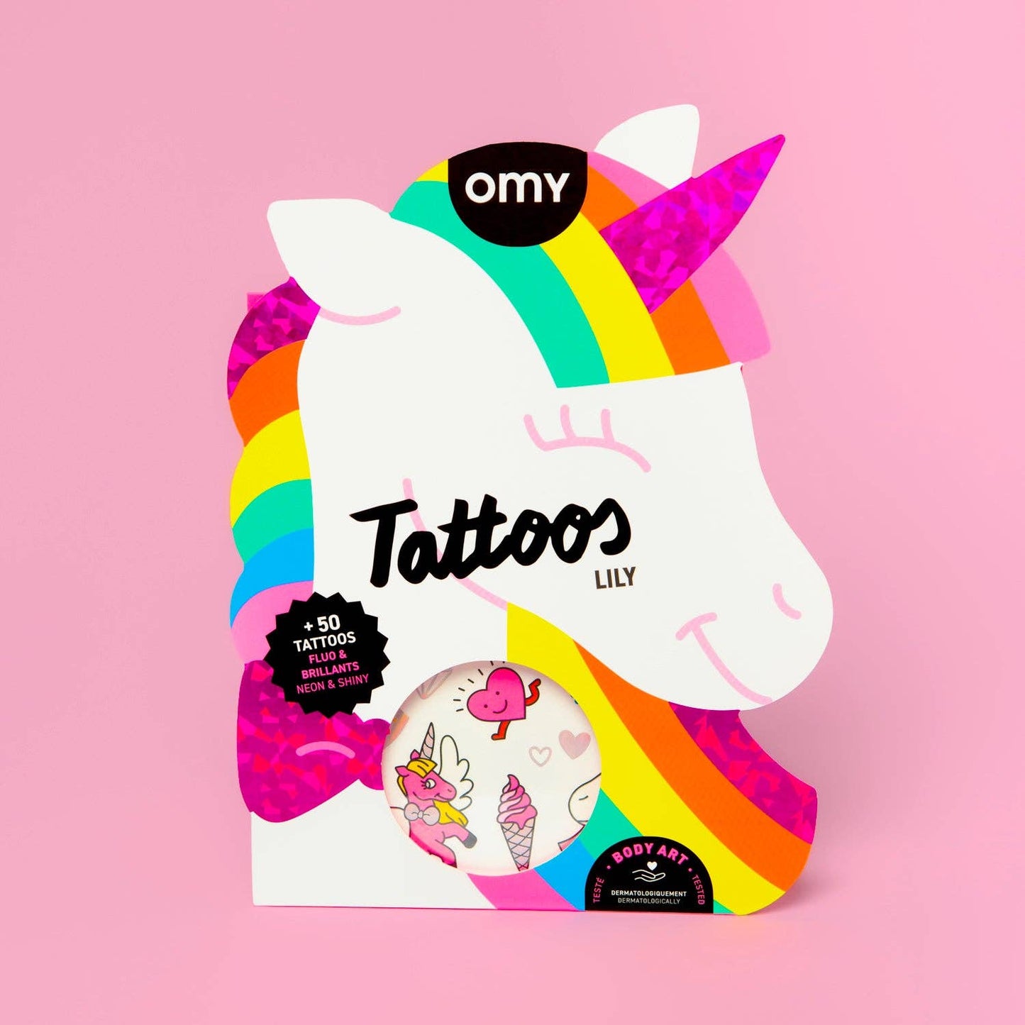 UNICORN TEMPORARY TATTOOS