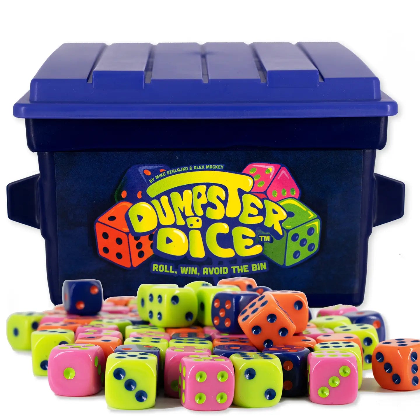 Dumpster Dice - Fast-Paced Family Dice Game 2-4 Players