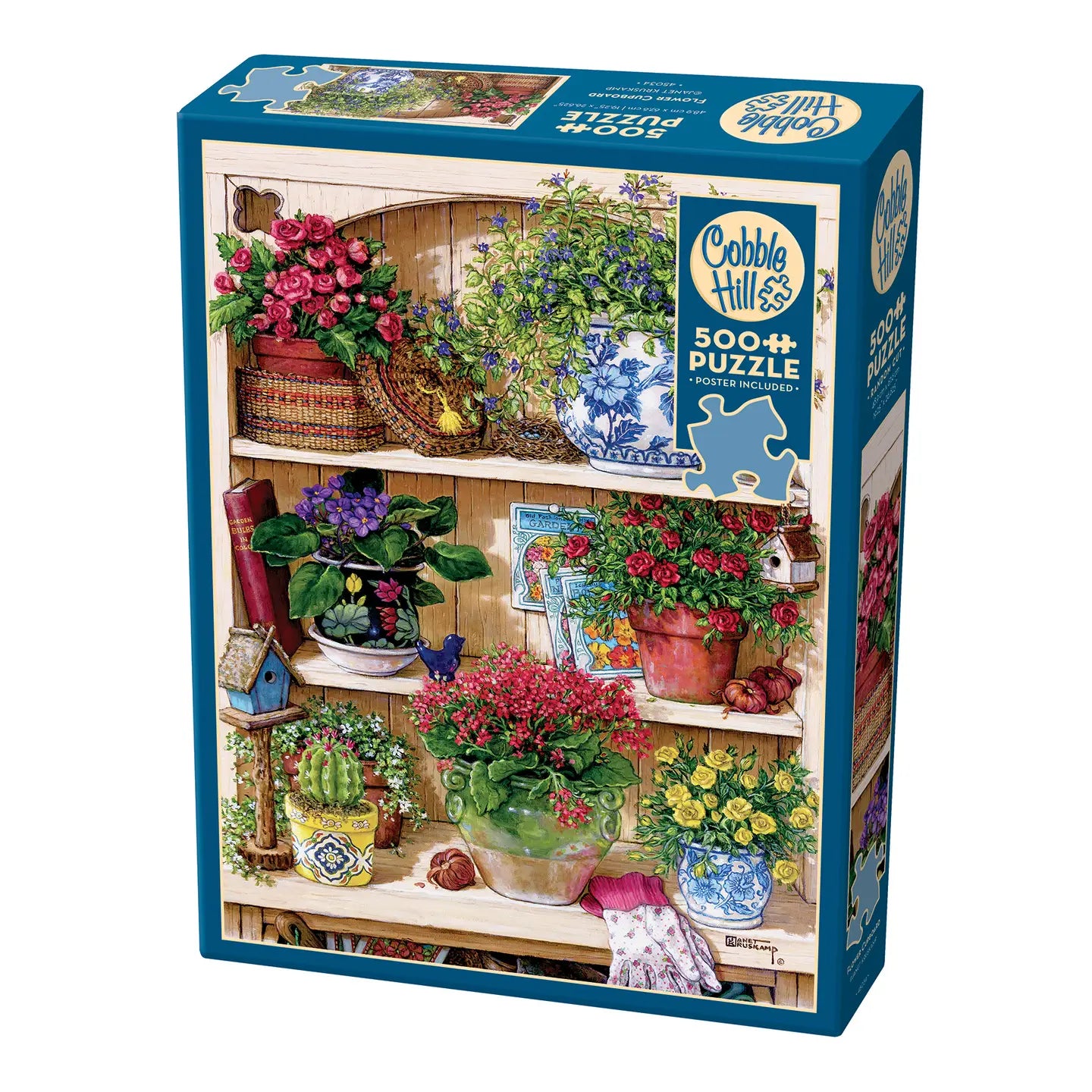 Flower Cupboard 500pc Puzzle