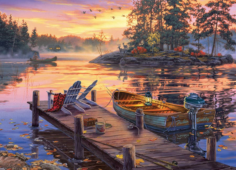 Morning Paradise 500-Piece Puzzle