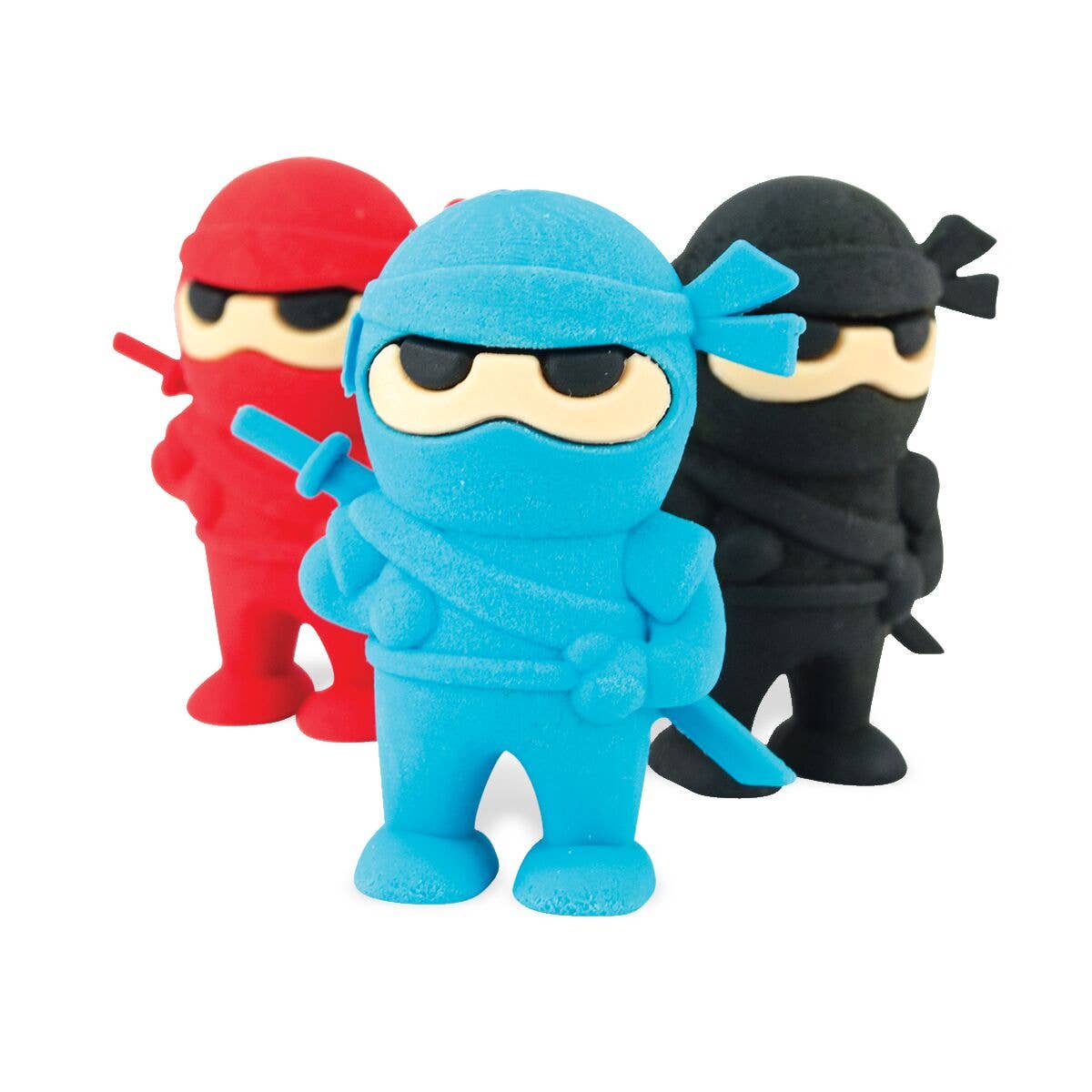 Ninja Erasers (Set of 3)