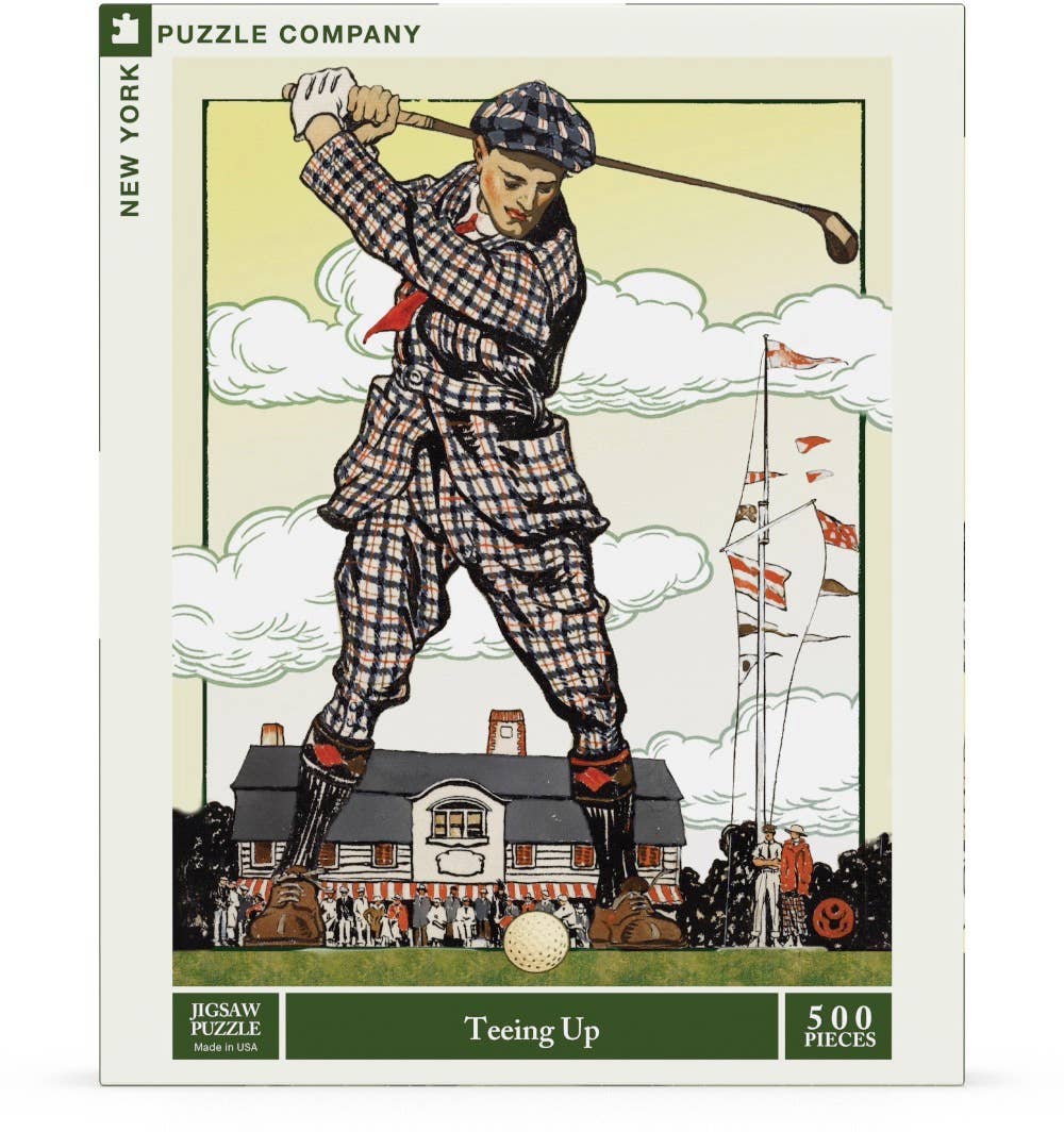 Teeing up - 1000 Piece Puzzle