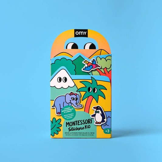 MONTESSORI  ANIMAL STICKERS