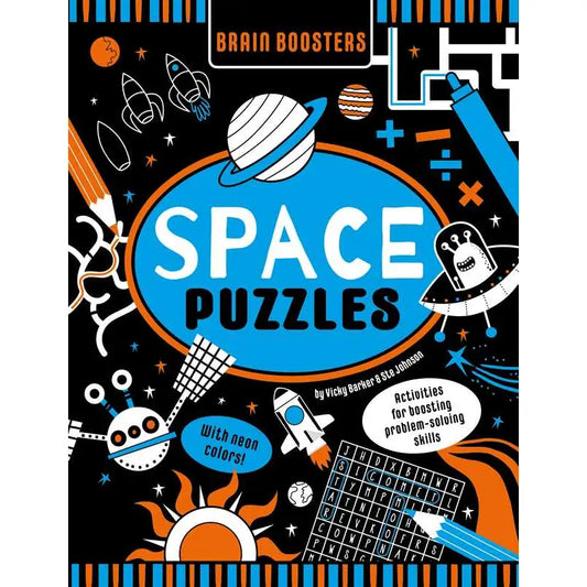 Brain Boosters Space Puzzles (Learning Activity Book)