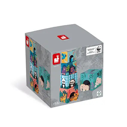 Pyramid & Animals Stacking Toy