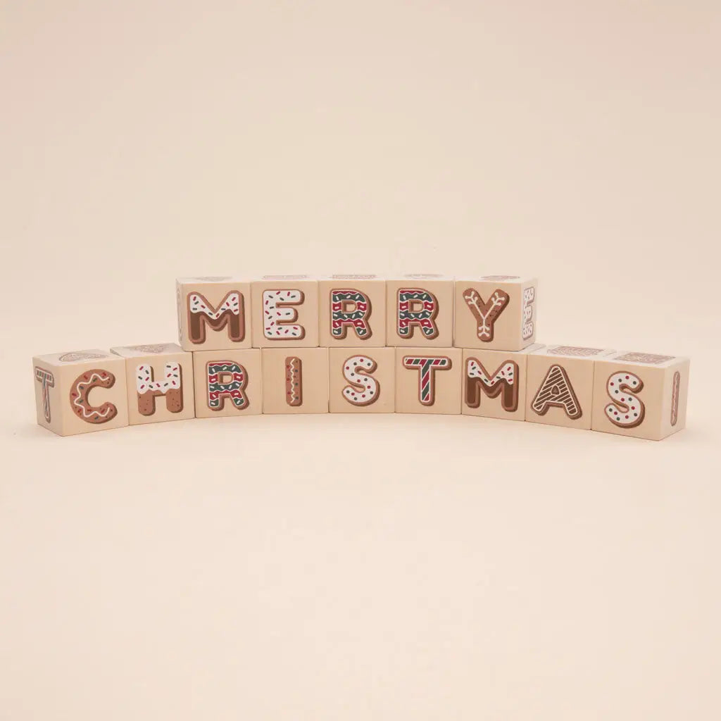 Uncle Goose Merry Christmas Abc Blocks