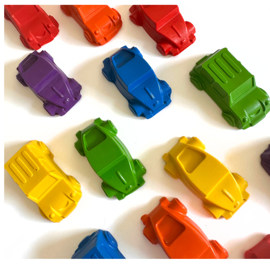 Car Shaped Crayons