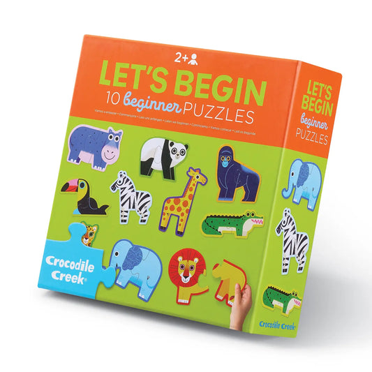 2-Piece Let's Begin Puzzle - Jungle