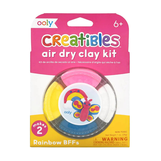 Rainbow Bffs Creatibles D.I.Y. Air-Dry Clay Kit (Makes 2)