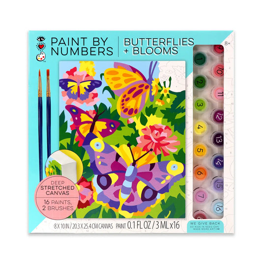 Butterflies + Blooms Paint By Numbers