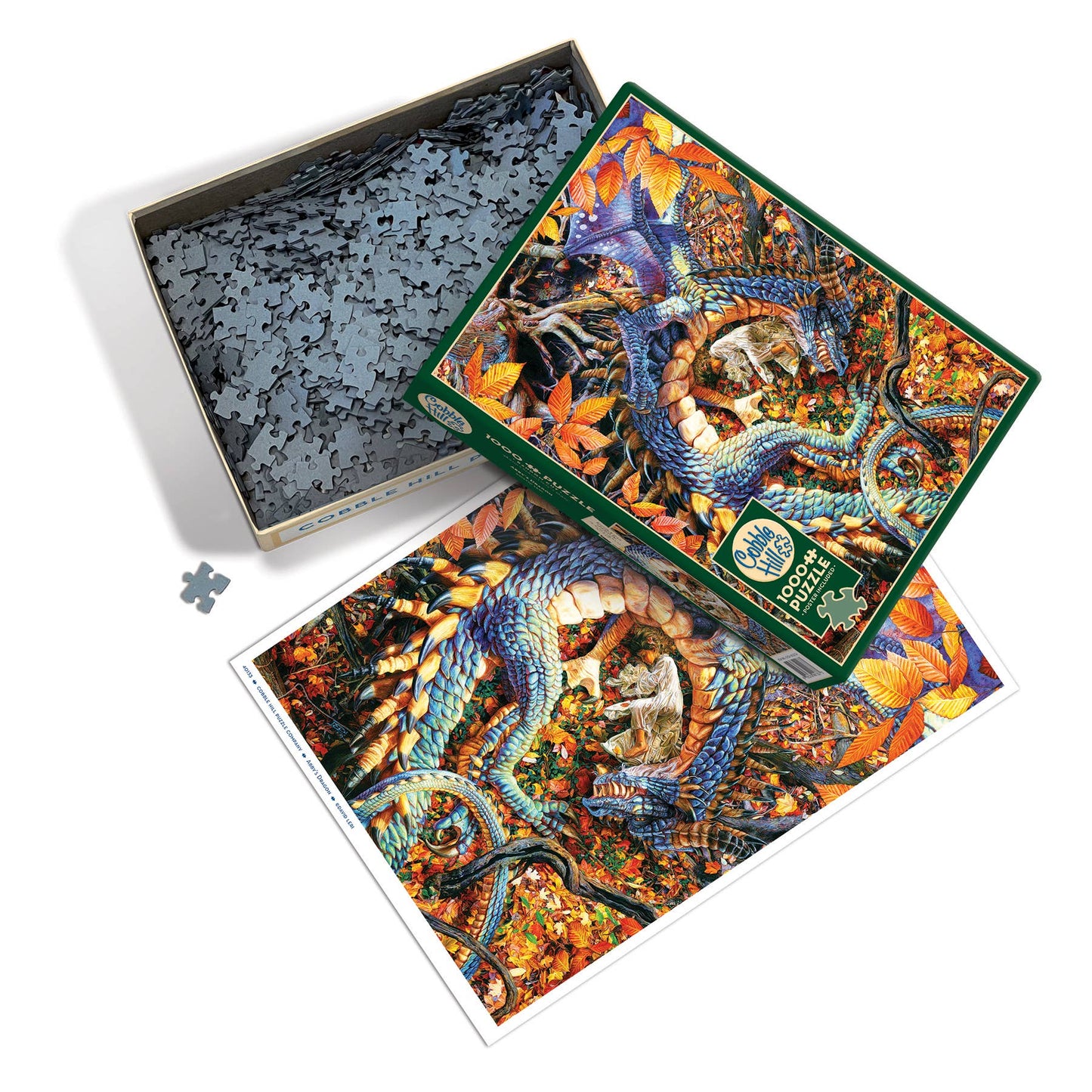 Abby's Dragon 1000-Piece Cobble Hill Puzzle