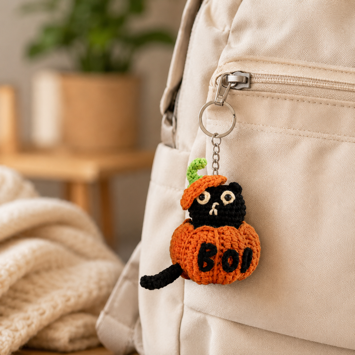 Halloween Crochet Kit for Beginners | Grumpy the Cat