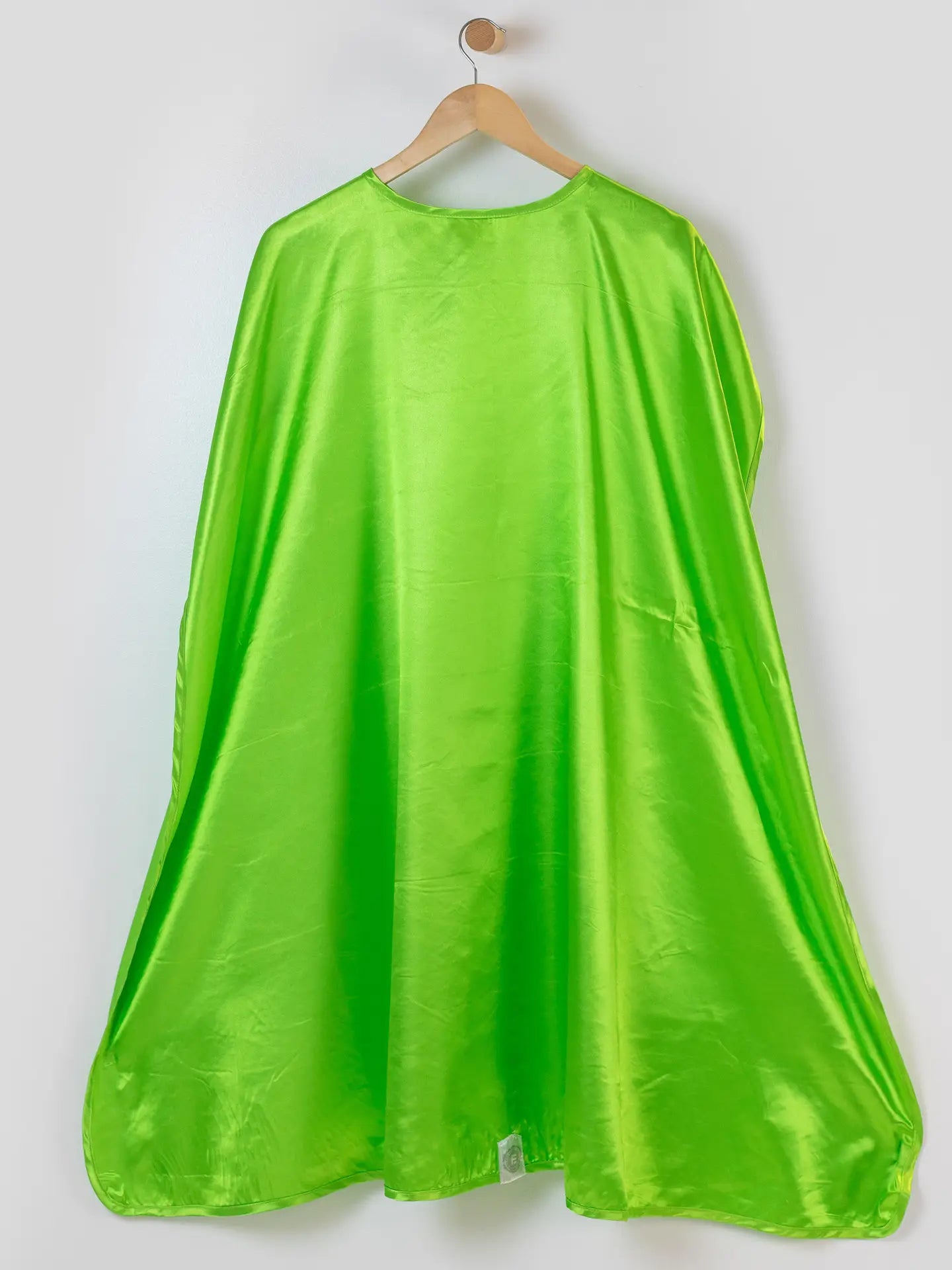 Lime Green - Kids Superhero Cape - Polyester Satin Super Hero Cape