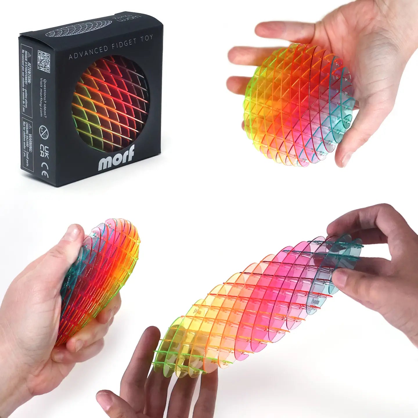 Rainbow Morf Worm (Small)