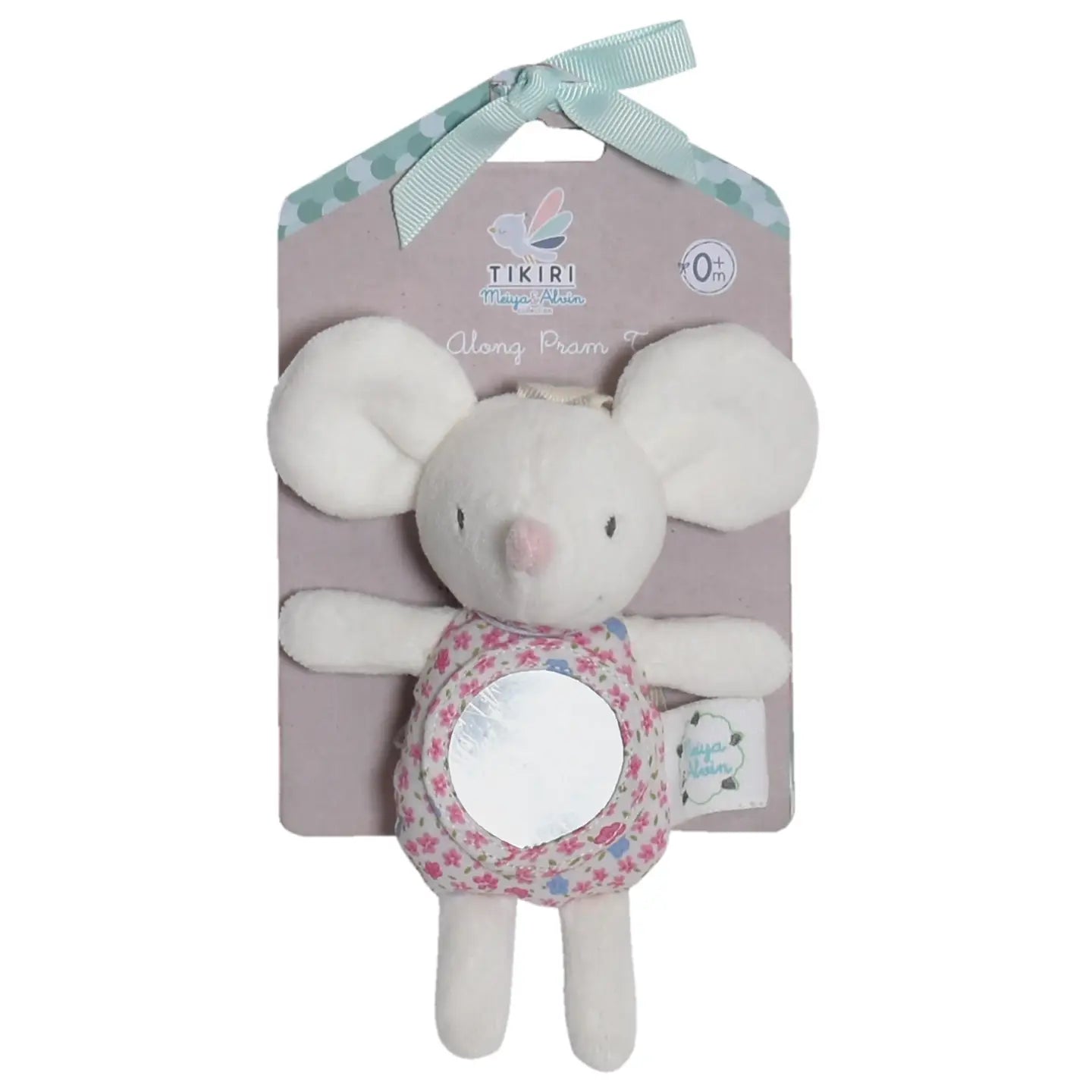 Meiya the Mouse Tag Along Pram Toys
