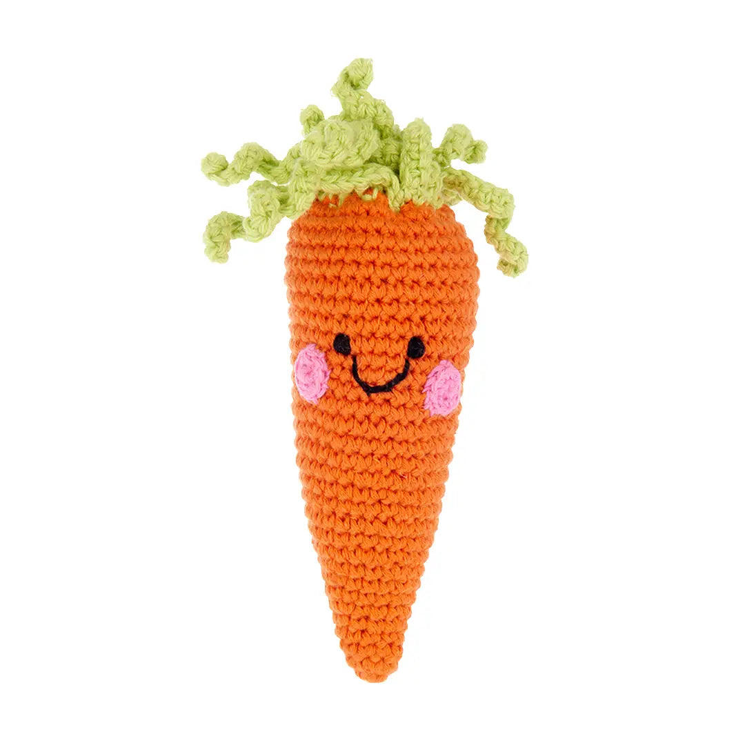 Pretend Play Food Rattle - Carrot