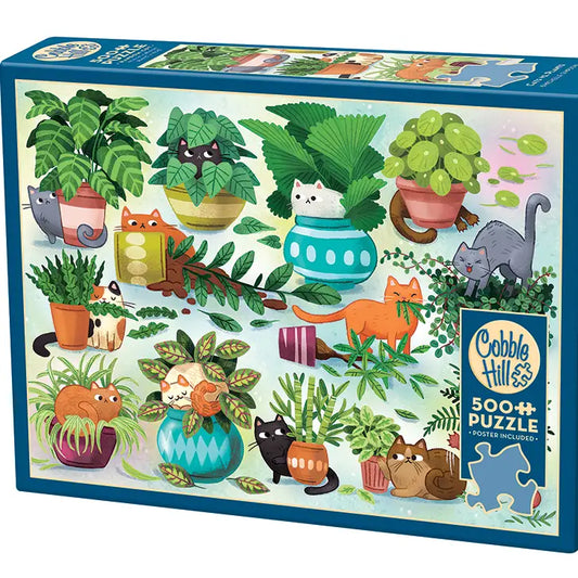 Cats Vs Plants 1000pc Puzzle