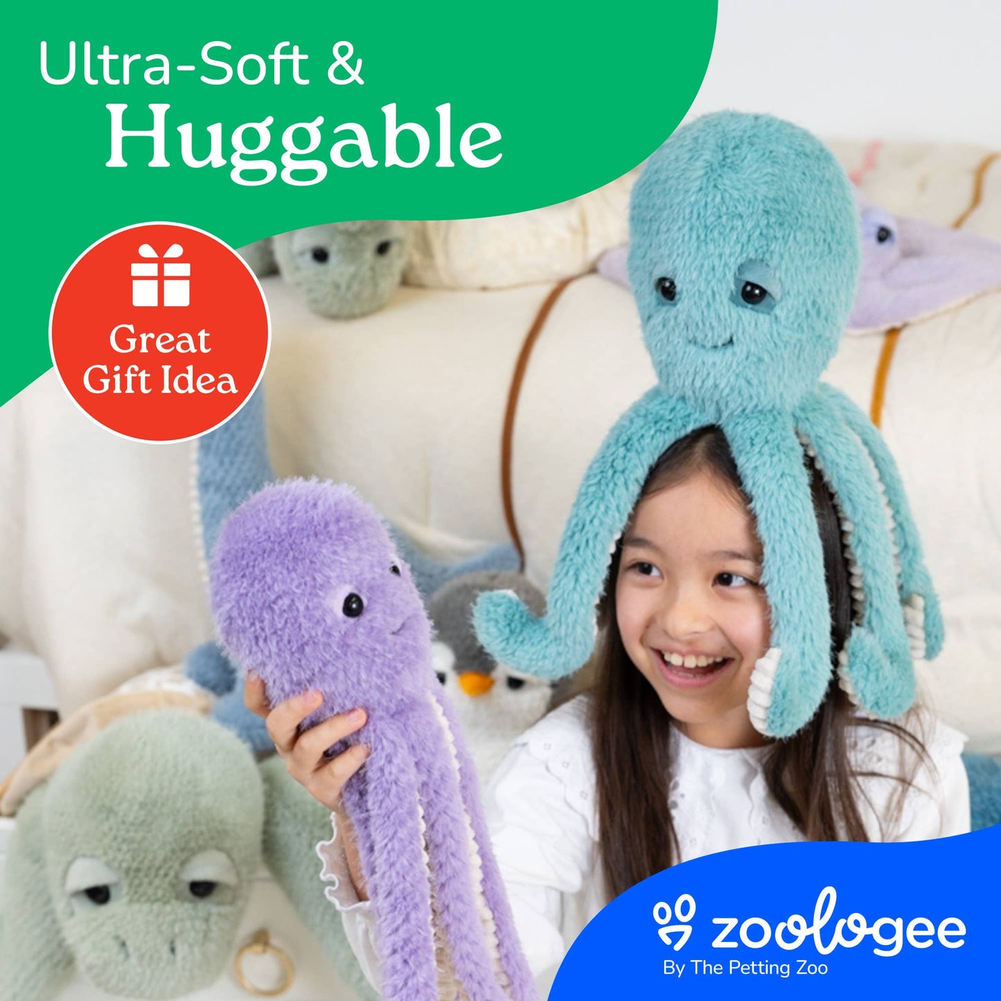 Sea Fuzzlez Octopus