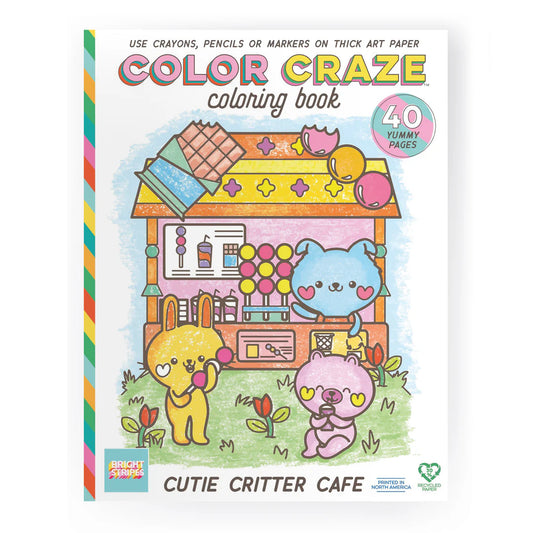 Color Craze Cuties Coloring Book