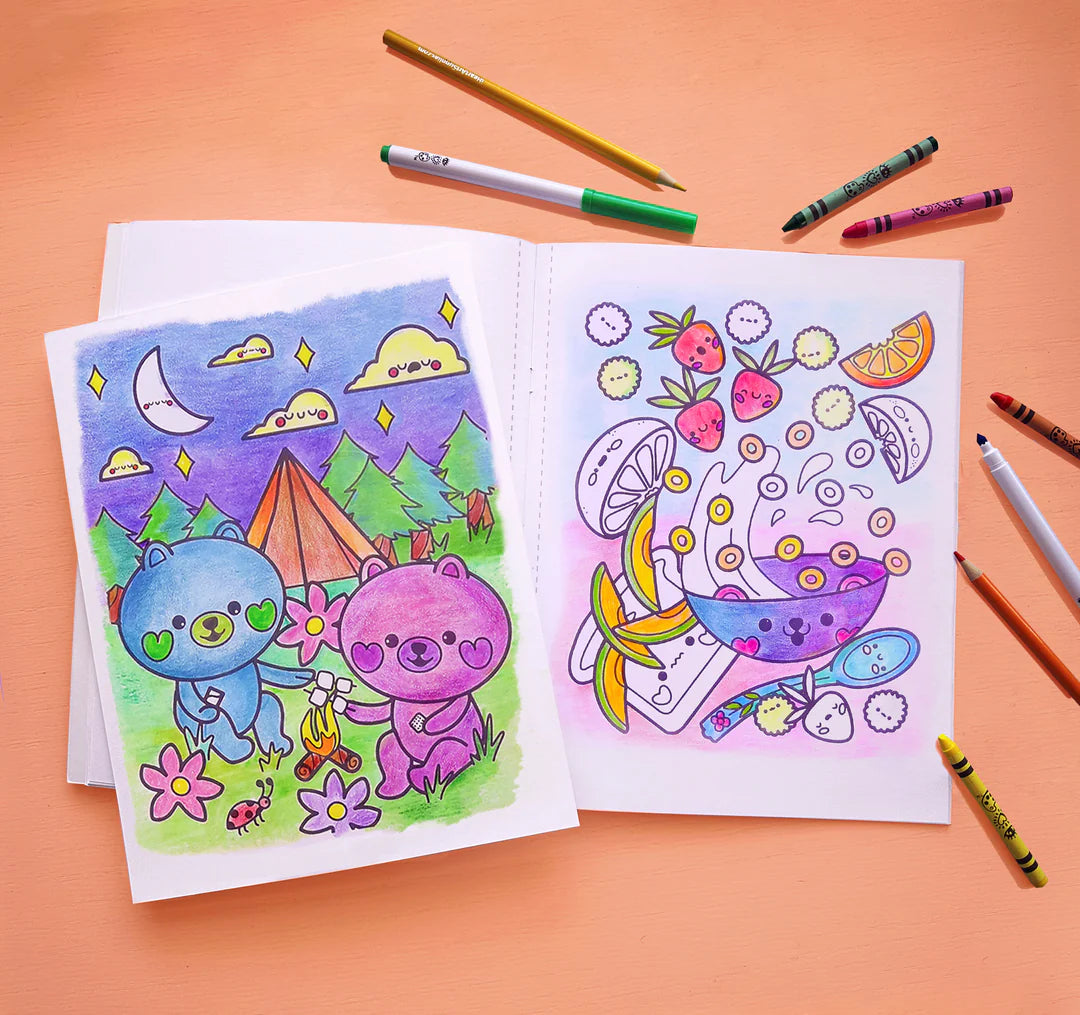 Color Craze Cuties Coloring Book