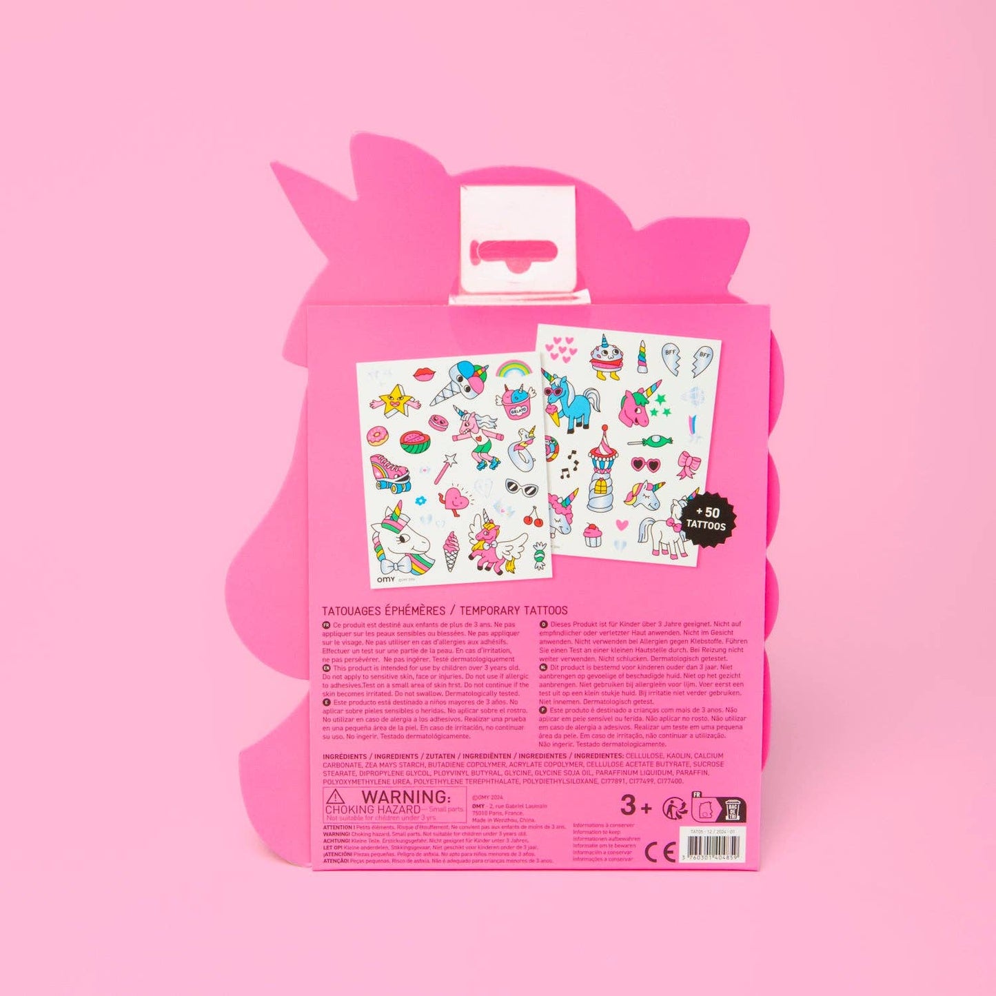 UNICORN TEMPORARY TATTOOS