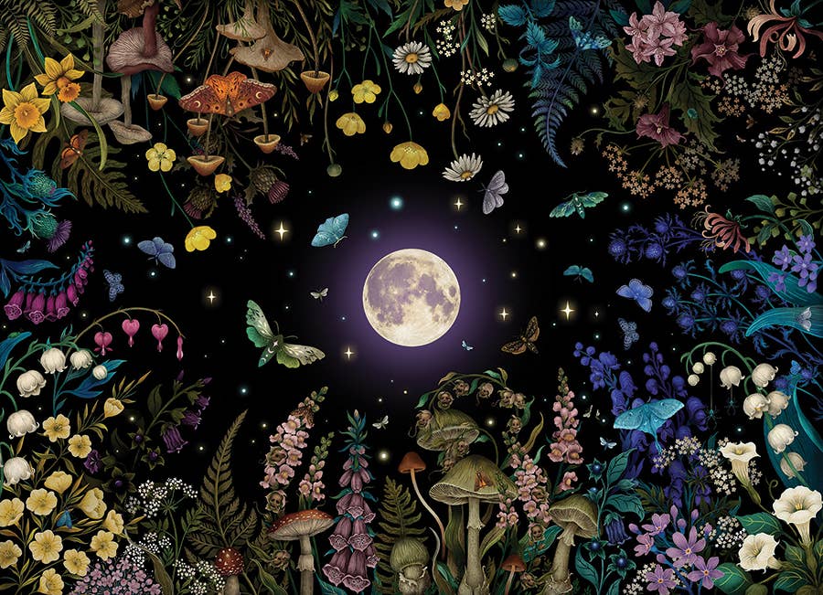 Night Garden 500-Piece Cobble Hill Puzzle