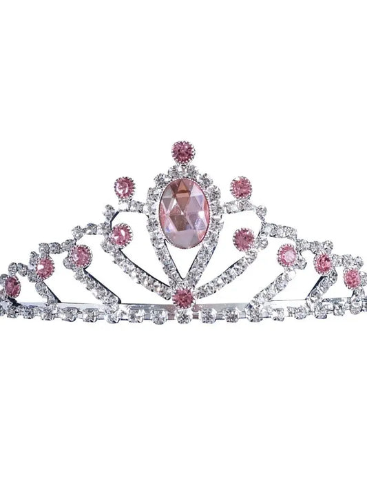 Pink - Princess Tiara For Kids