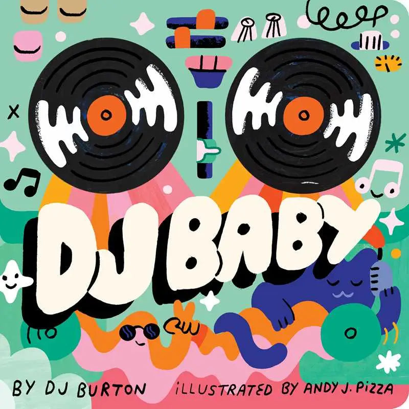 Dj Baby By Dj Burton (board book)