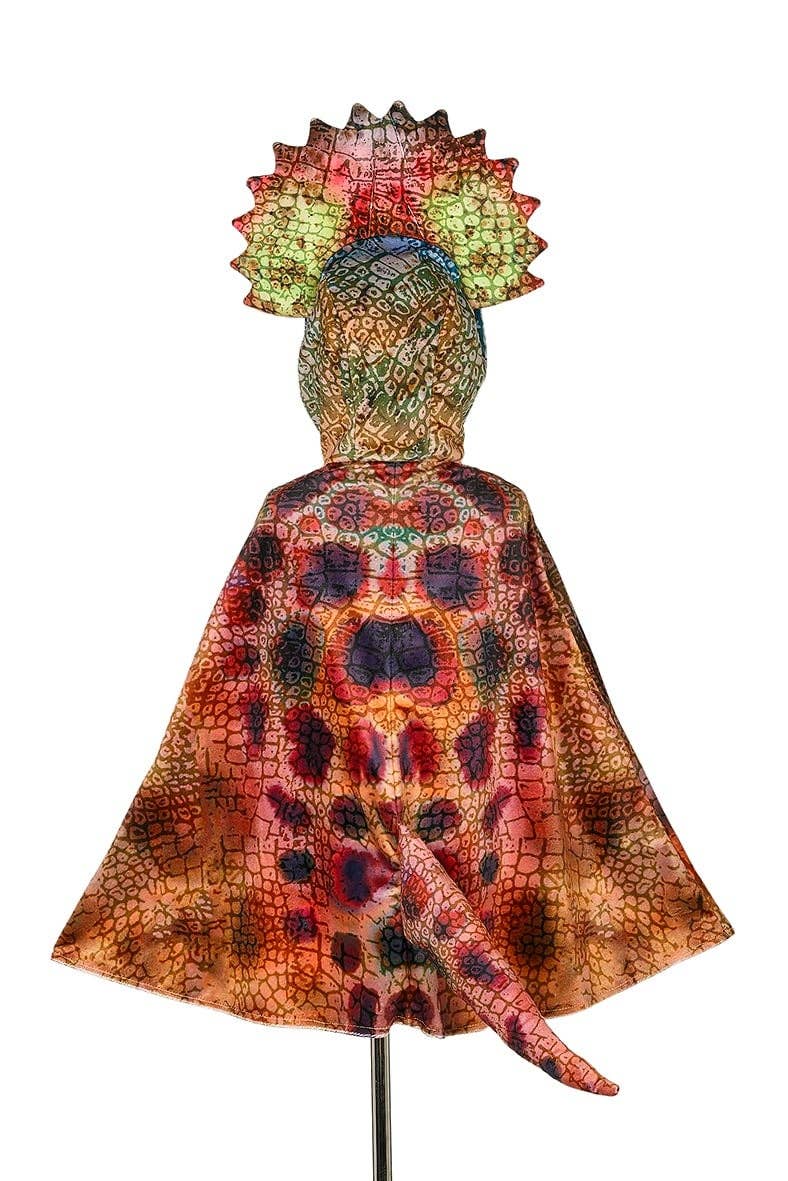 Triceratops Dragon Costume Cape