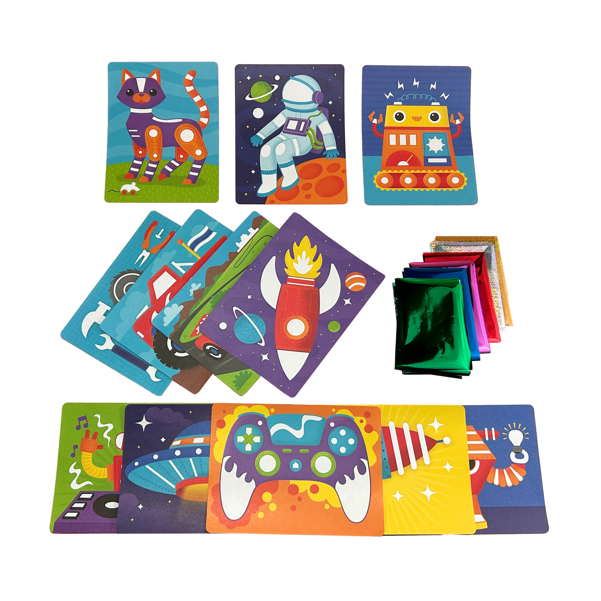Foil-tastic: Foil Art & Coloring Fun - Gadgets & Gizmos