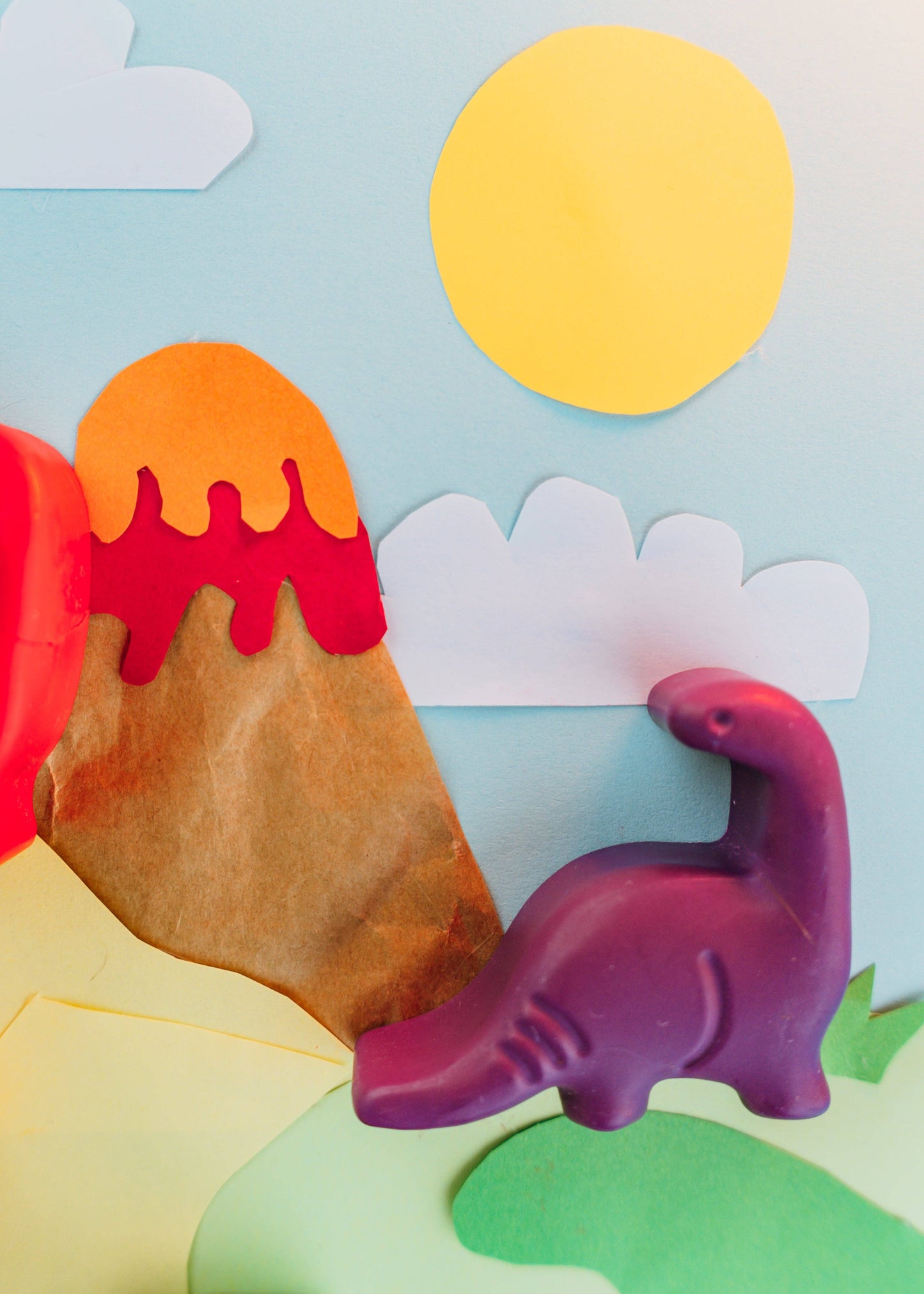 Dinosaur Fun-Shaped Crayons