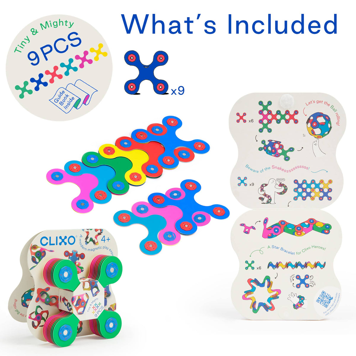 Tiny & Mighty Rainbow Clixo Pack