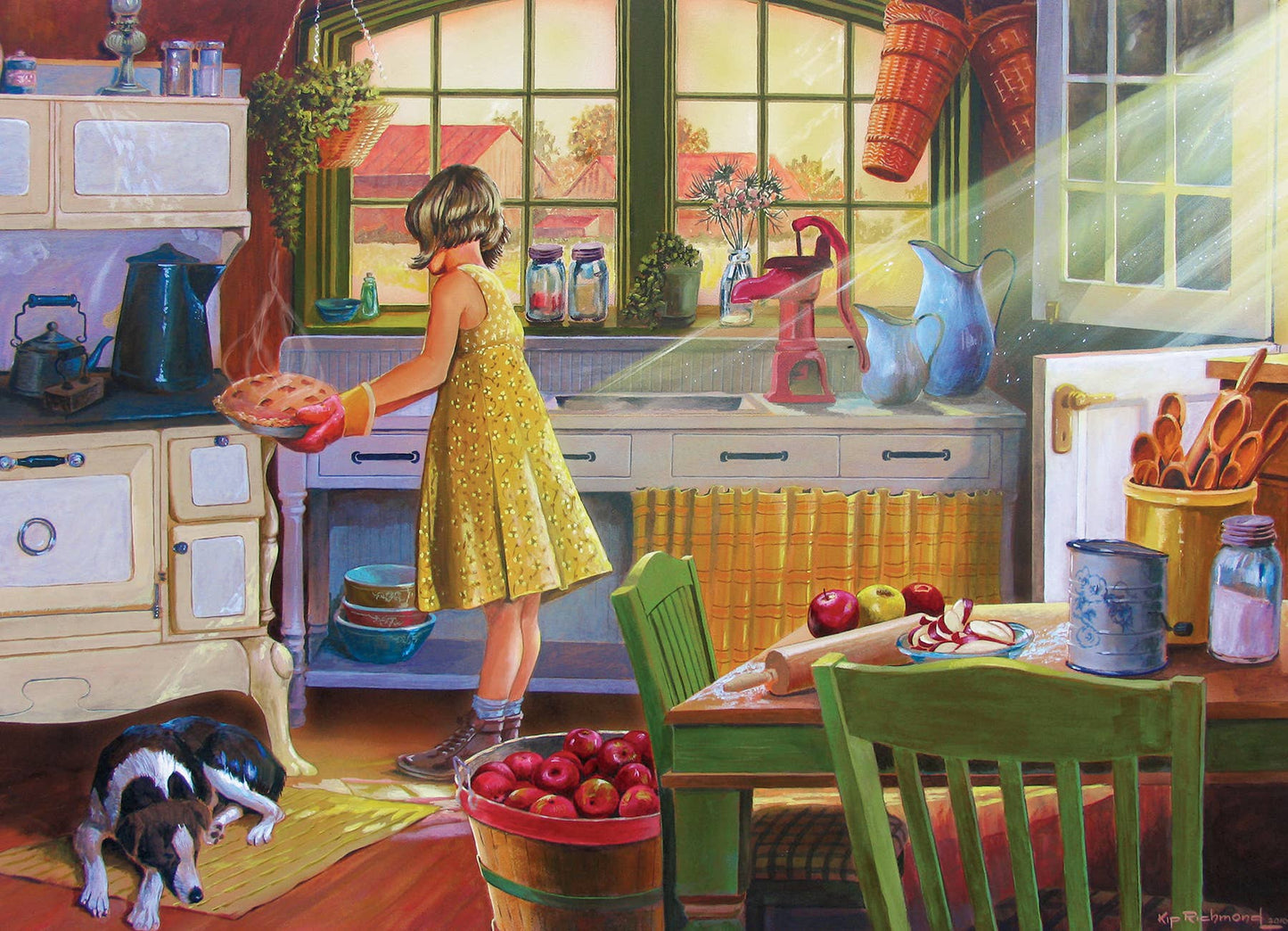 Apple Pie Kitchen 500-Piece Cobble Hill Puzzle