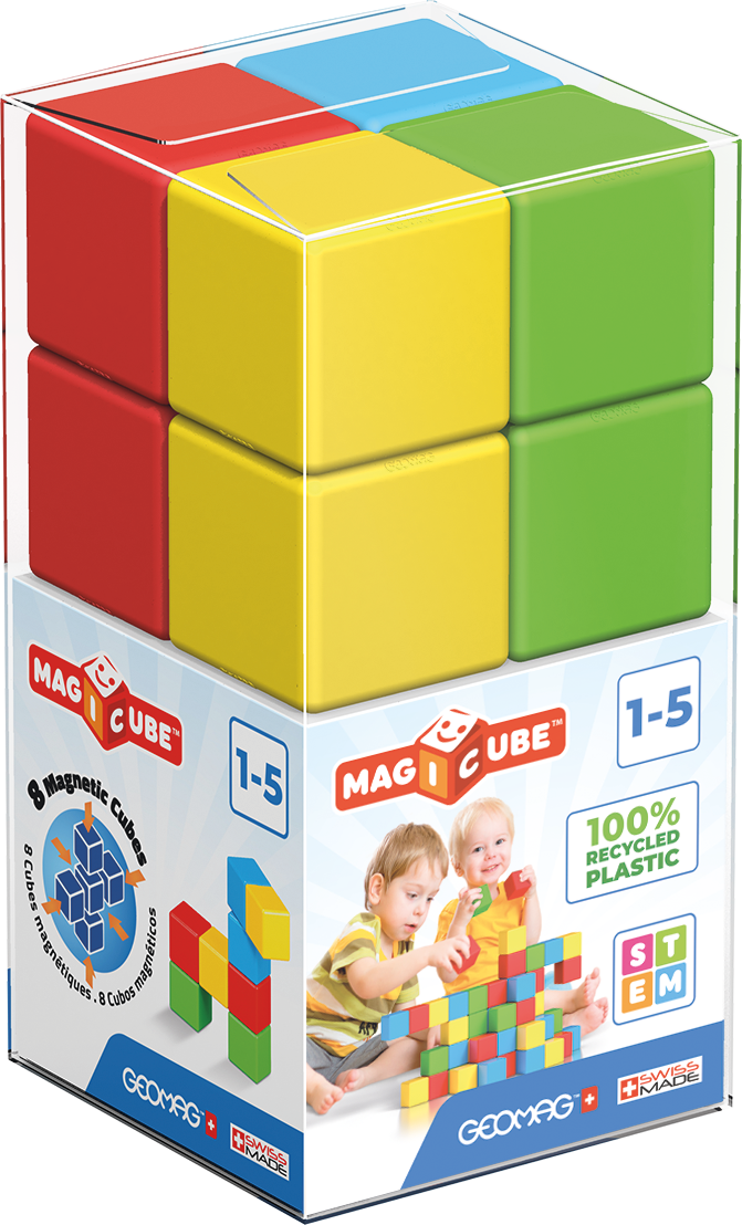 Geomag™ Magicube Crystal 8 Pc Magnetic Blocks