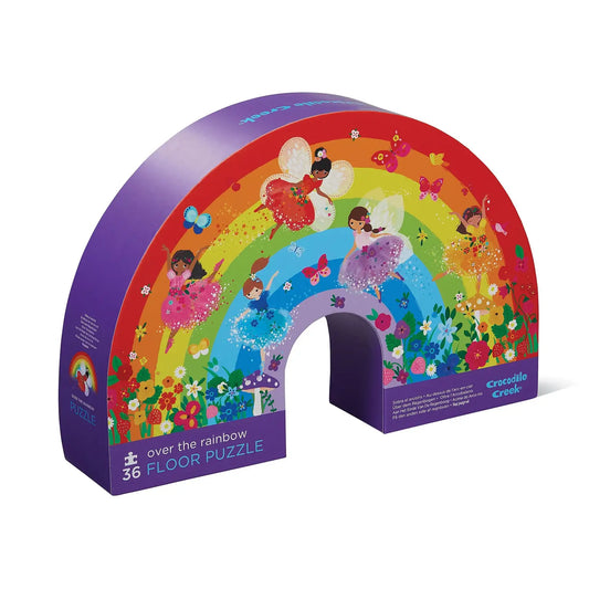 36-Piece Shaped Box Puzzle - Over the Rainbow