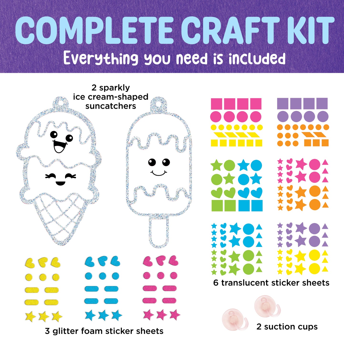 Sticker Suncatchers Mini Craft Kit