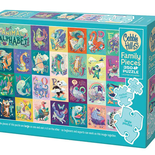 Animal Alphabet 350pc Puzzle (Family)