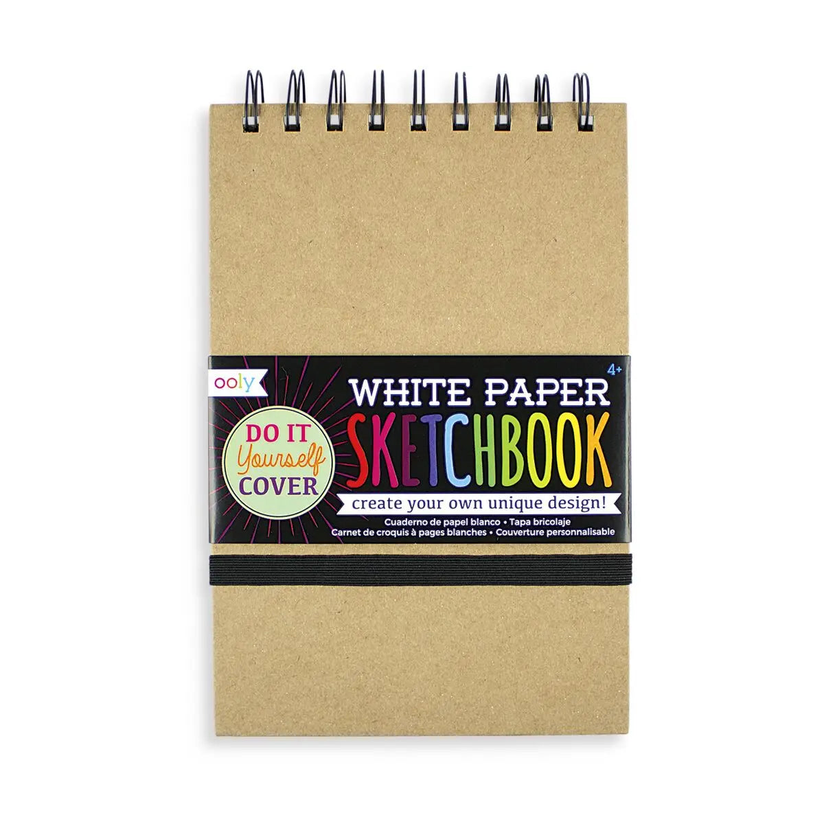 D.I.Y. Cover: White Paper Sketchbook