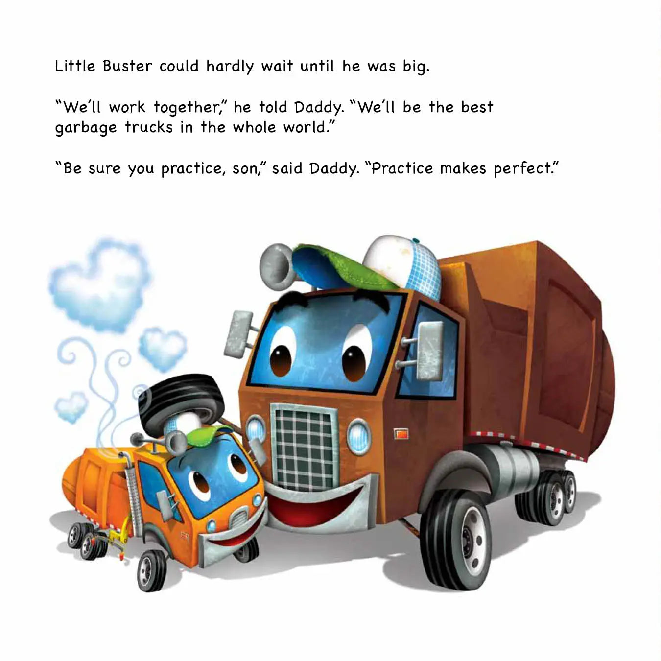 Buster the Little Garbage Truck Picture Book