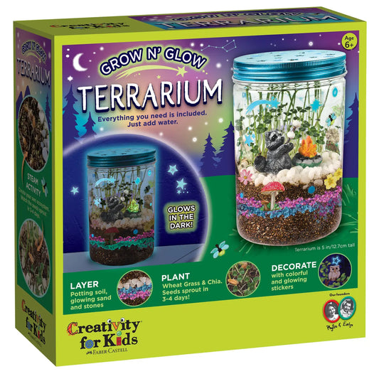 Grow N' Glow Terrarium Diy Craft Kit