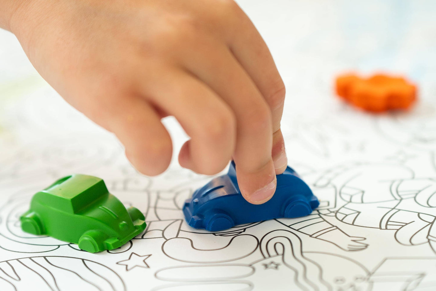 Car Shaped Crayons