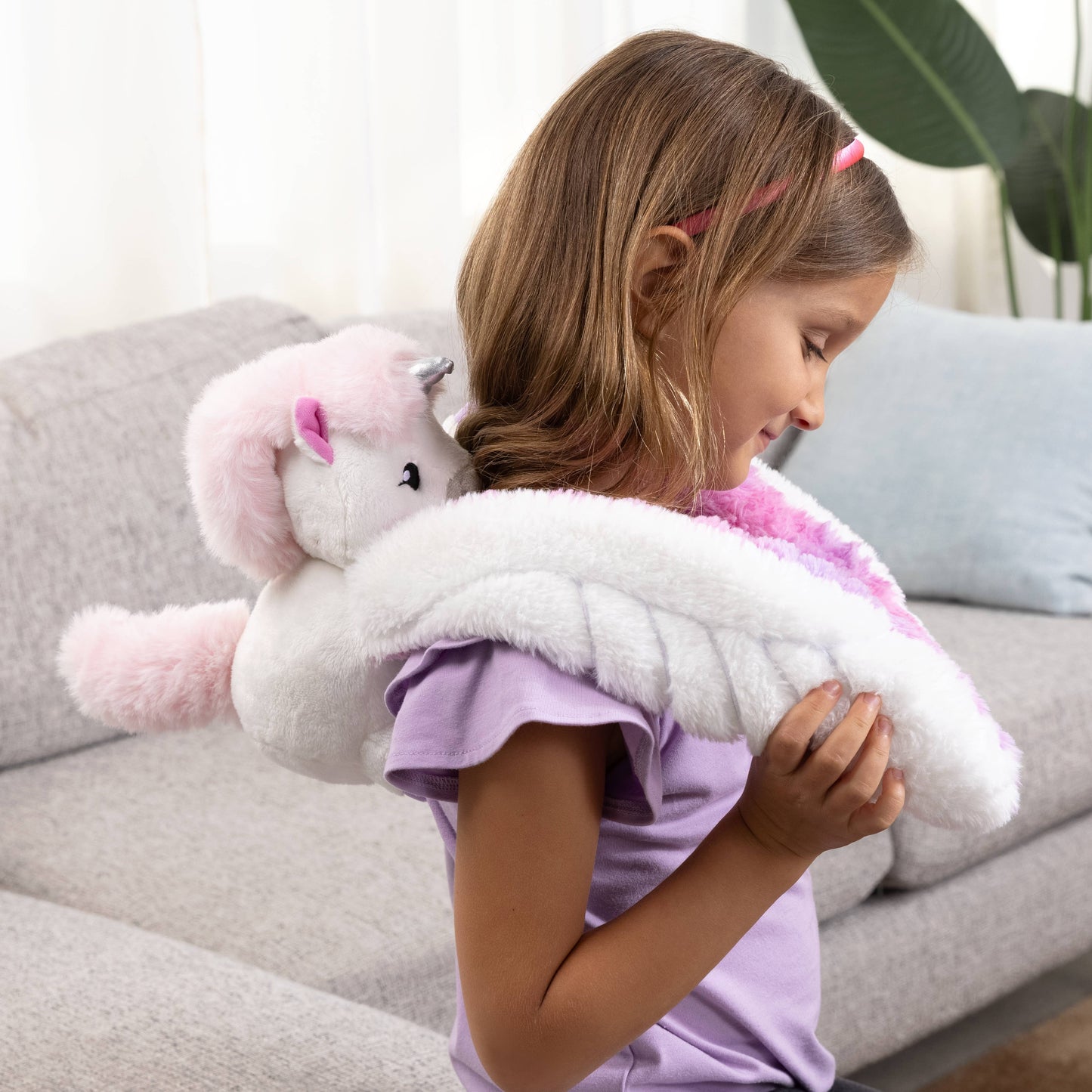 Echo Weighted Unicorn Plush