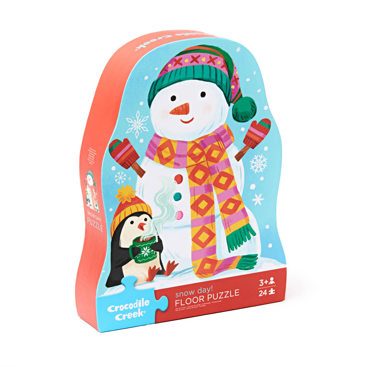 Snow Day 24pc Shape Box Puzzle