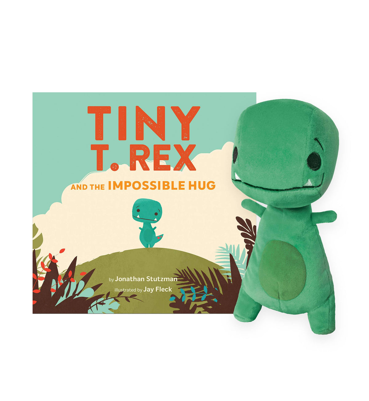 Tiny T. Rex Plush with hardcover book